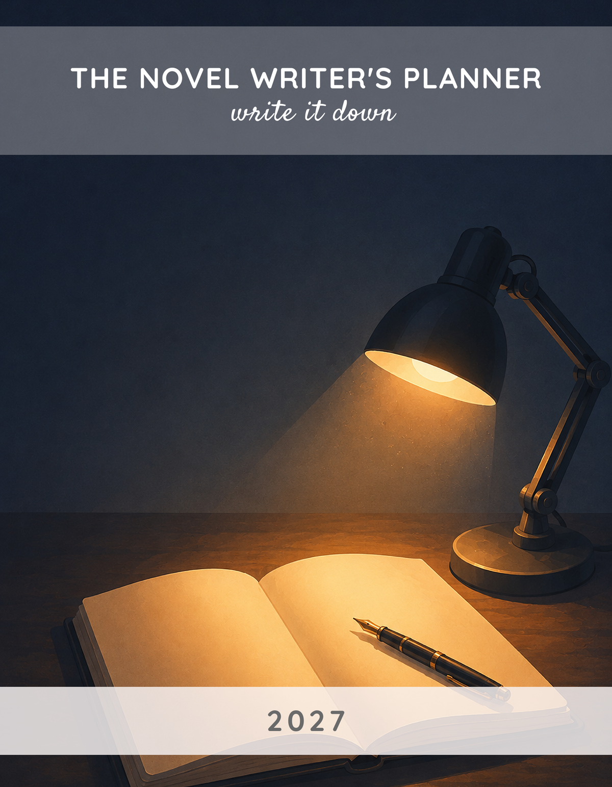The Novel Writer's Planner 2027 cover