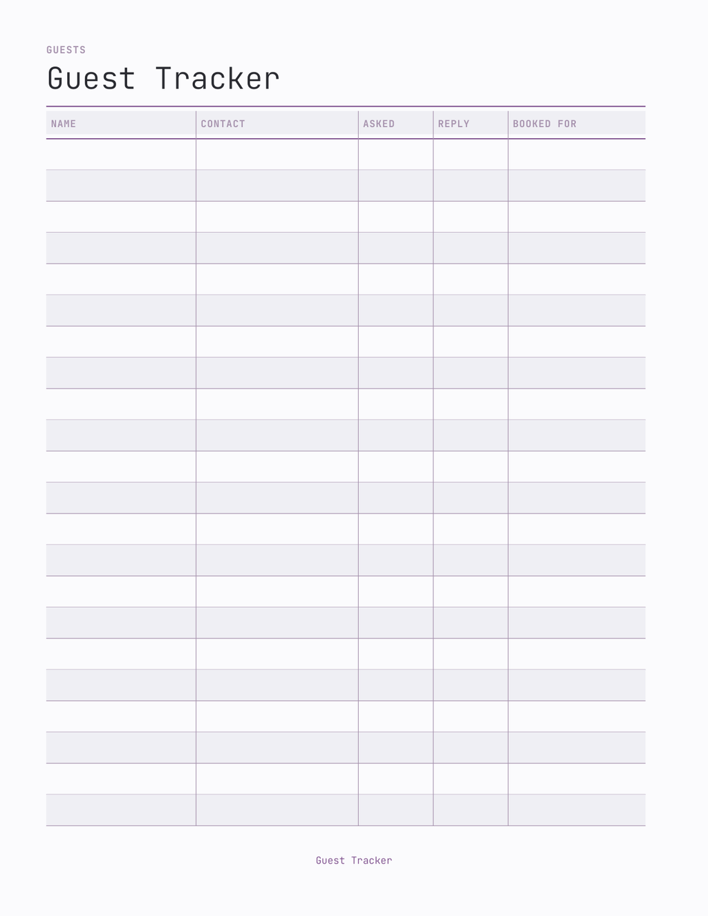 The Podcast & Content Planner 2027 — sample page 4