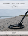The Detecting & Geocaching Log 2027 cover