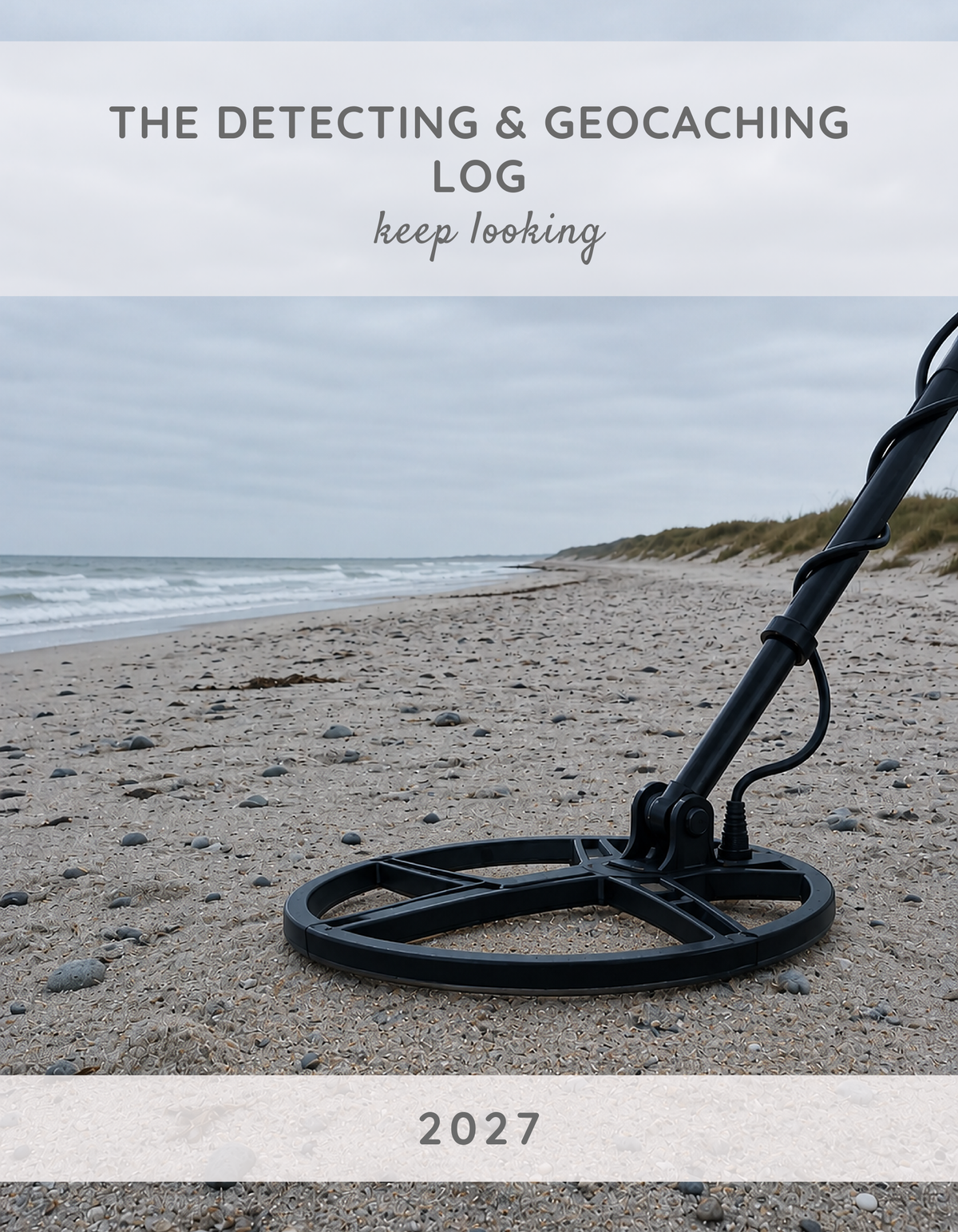 The Detecting & Geocaching Log 2027 cover