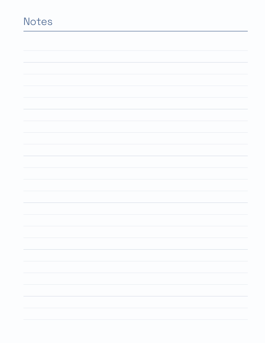 The Job Search Planner 2027 — sample page 9