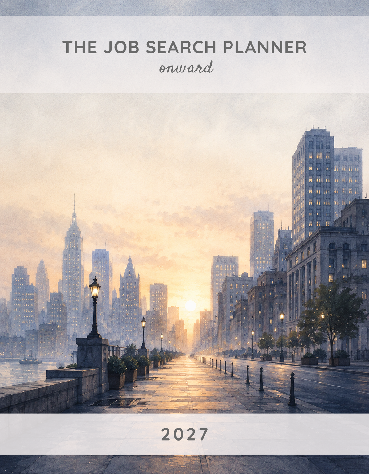 The Job Search Planner 2027 cover