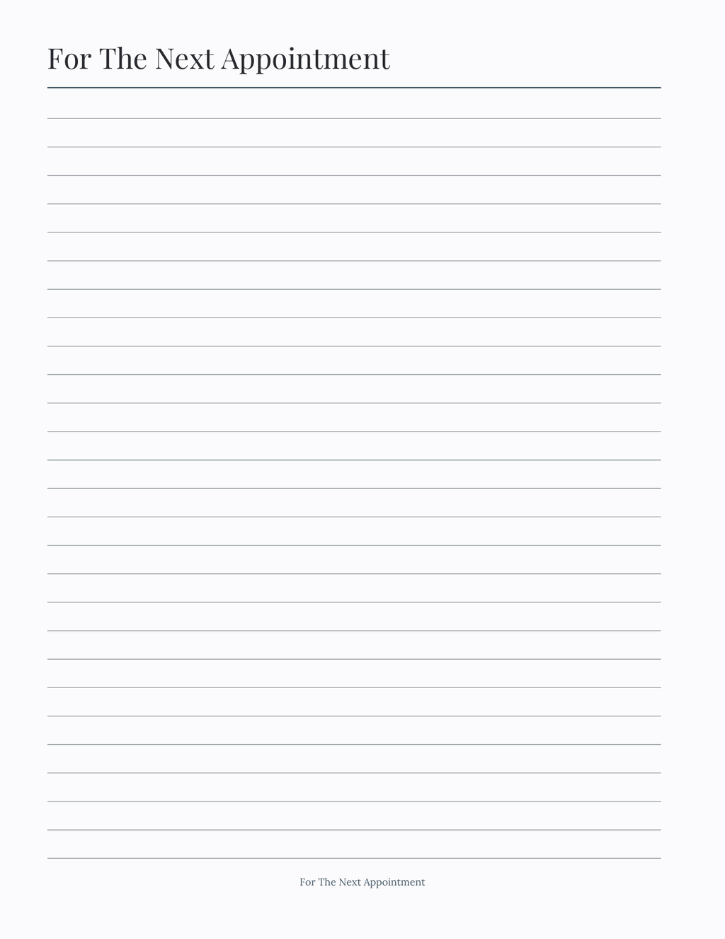 The Caregiver's Planner 2027 — sample page 8