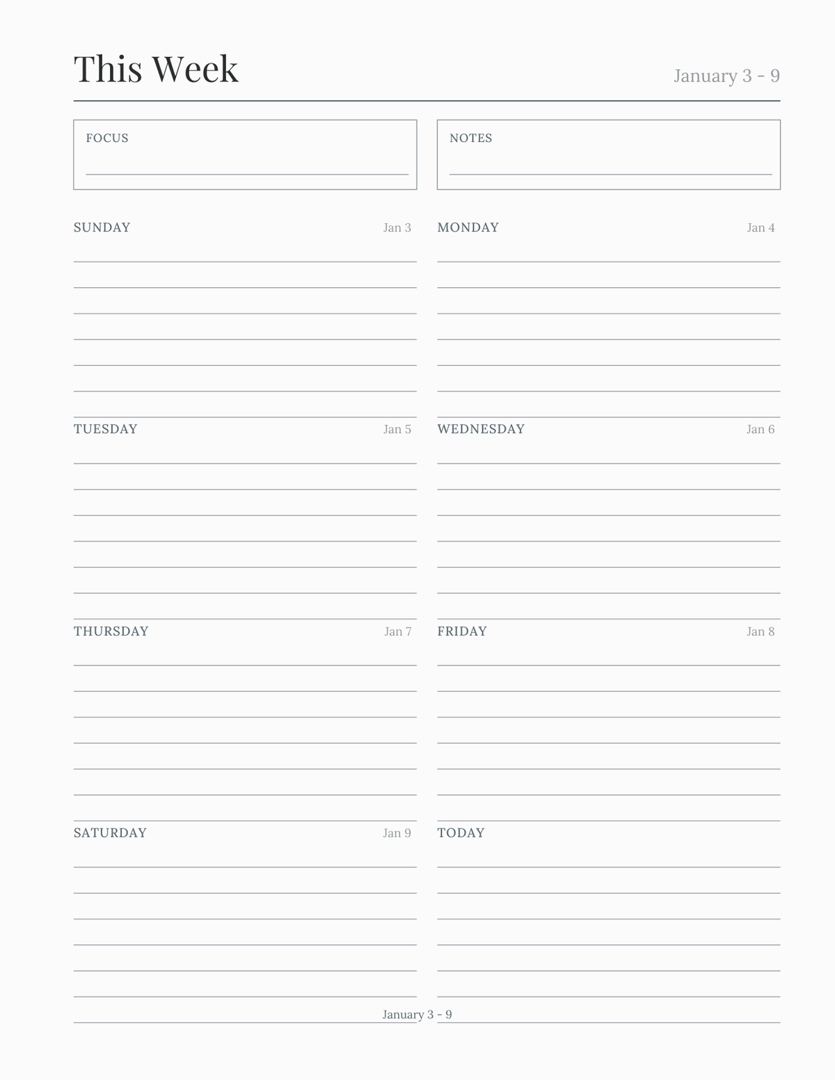 The Grief Companion 2027 — sample page 7