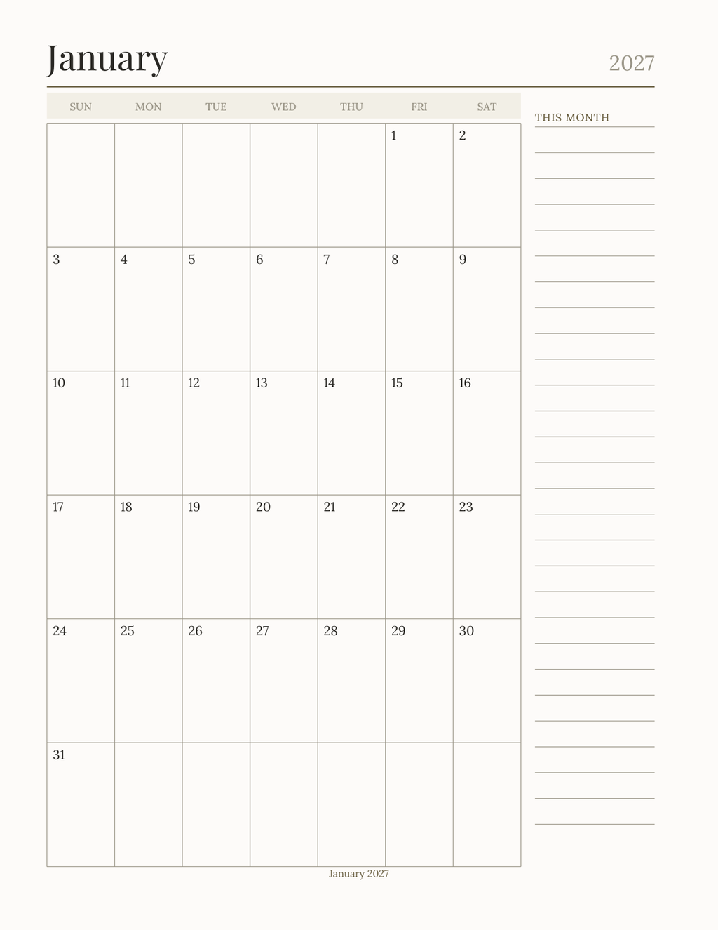 The Recovery Companion 2027 — sample page 6