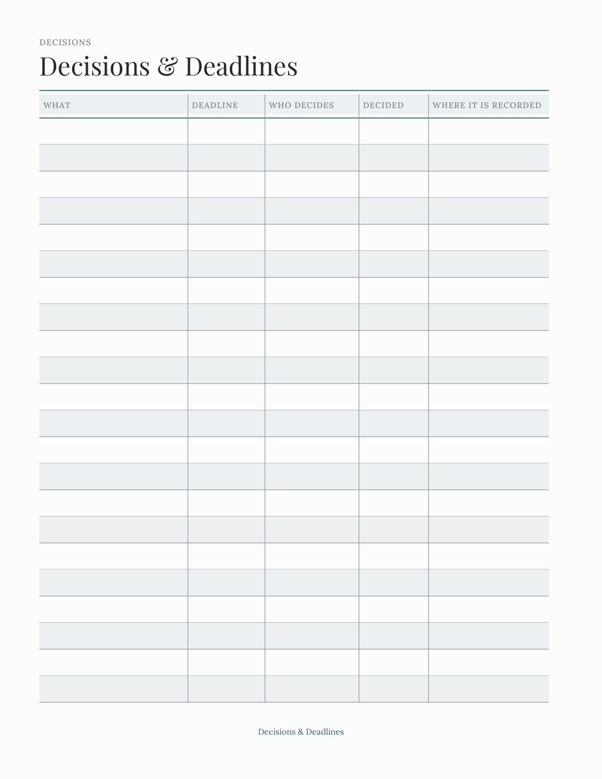 The Retirement Planner 2027 — sample page 4
