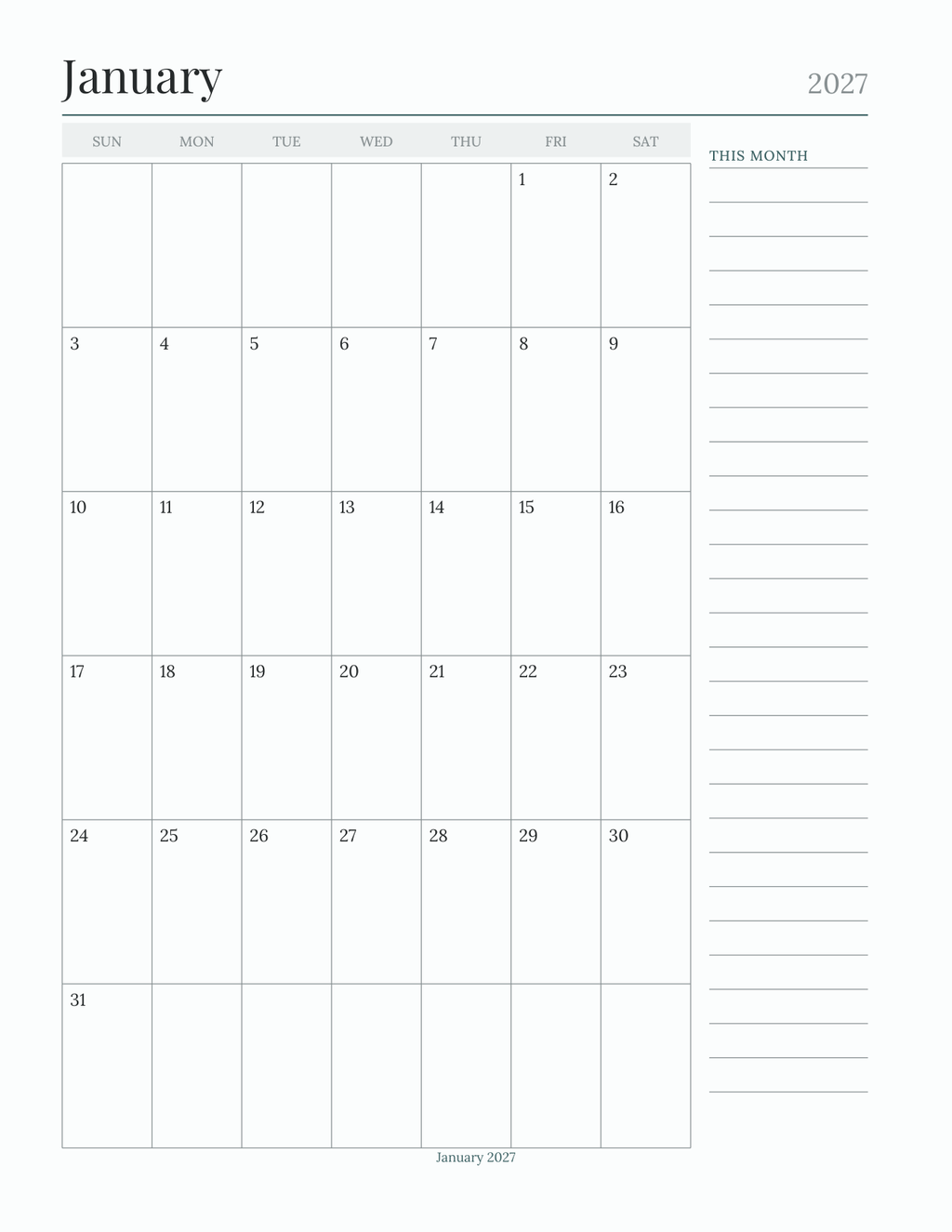 The Retirement Planner 2027 — sample page 6