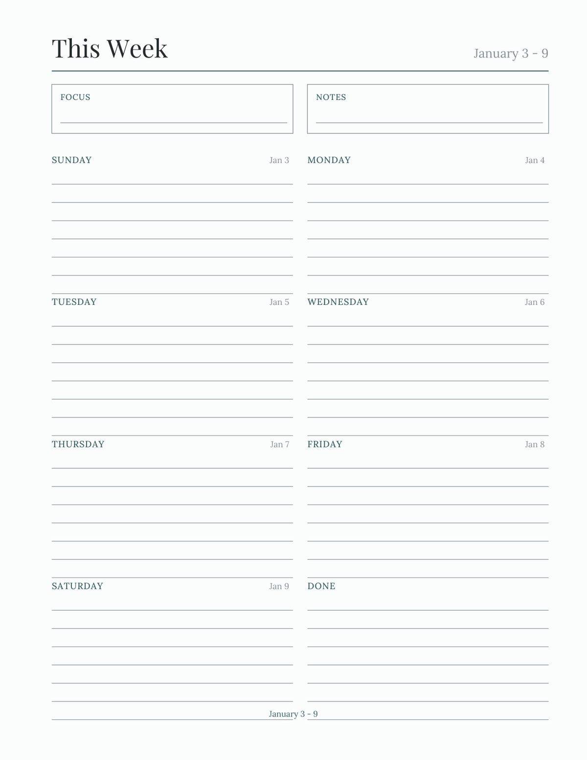 The Retirement Planner 2027 — sample page 7