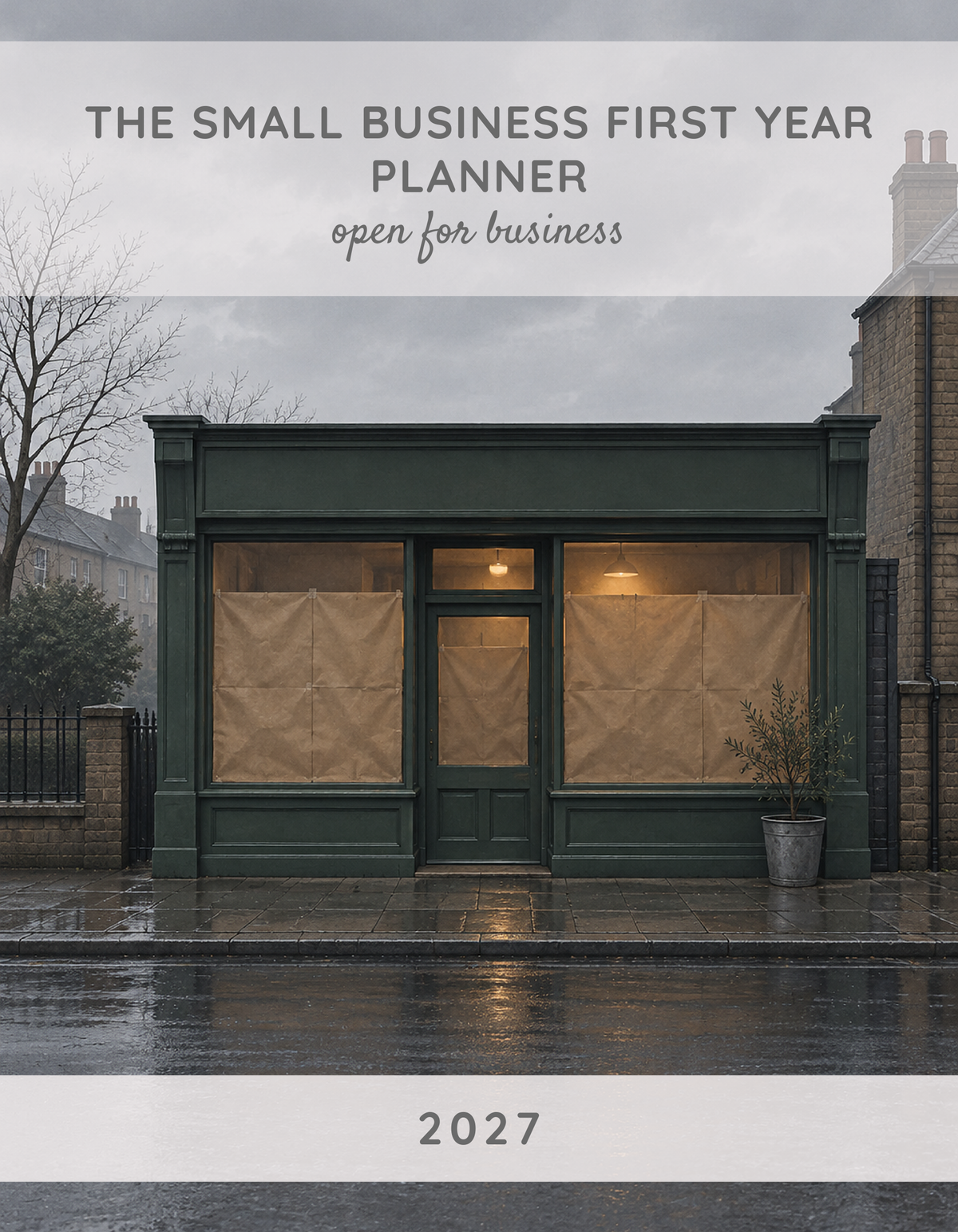 The Small Business First Year Planner 2027 cover