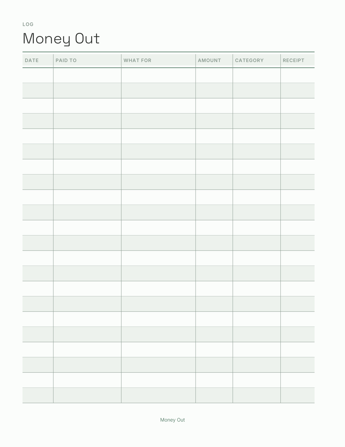 The Small Business First Year Planner 2027 — sample page 4