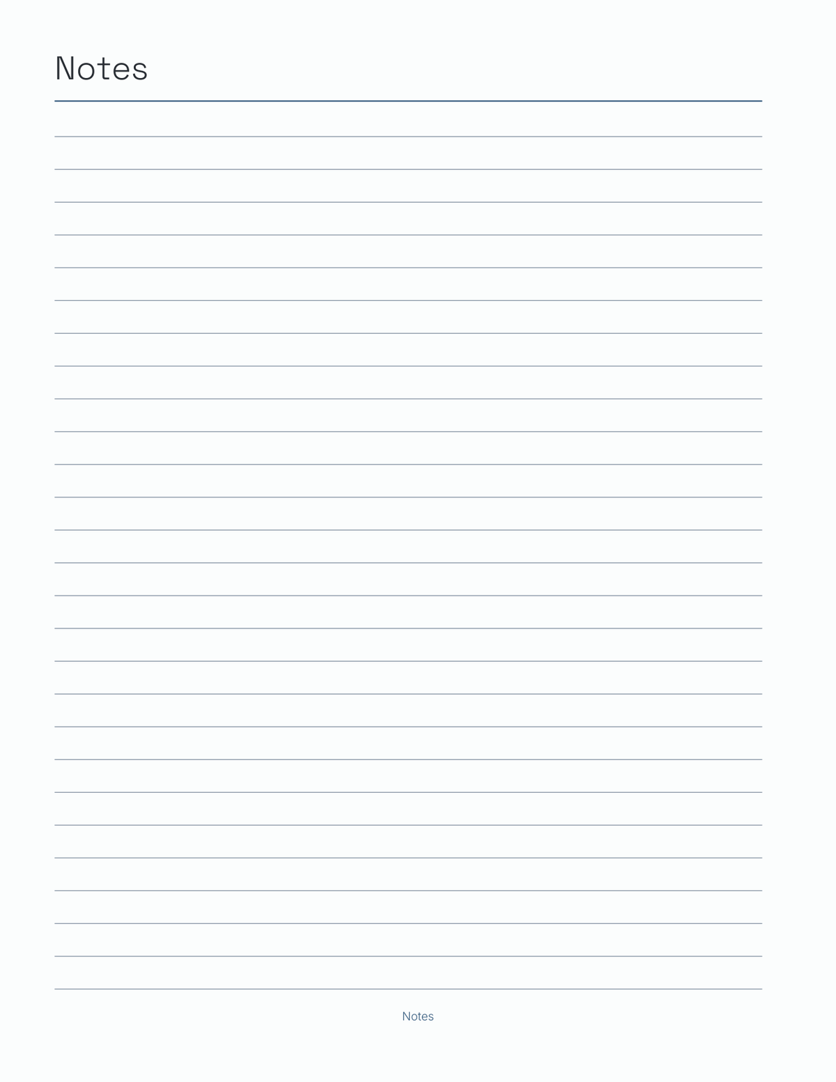 The Freelancer's Planner 2027 — sample page 8