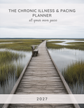 The Chronic Illness & Pacing Planner 2027 cover
