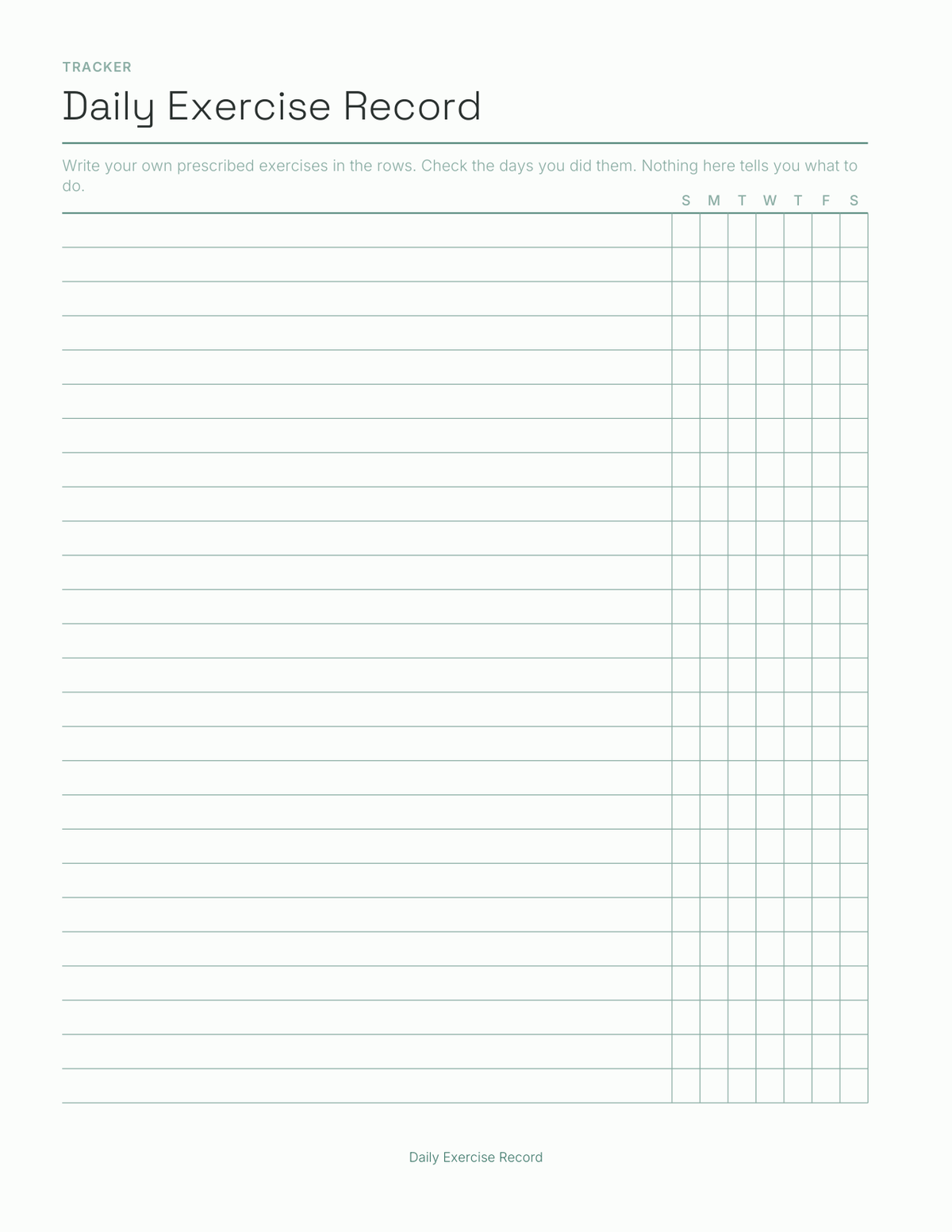 The Surgery & Rehab Recovery Planner 2027 — sample page 4