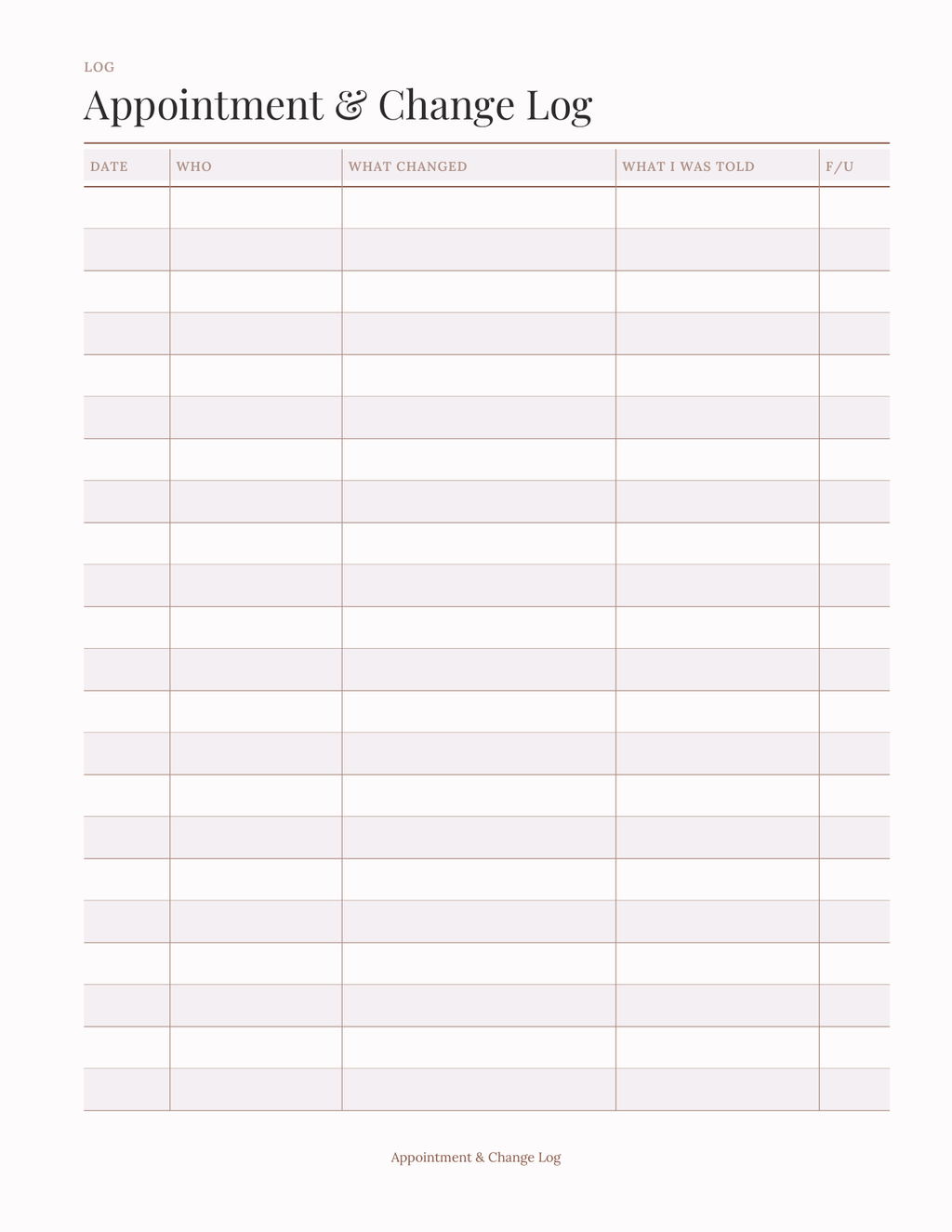 The Midlife & Menopause Tracker 2027 — sample page 3