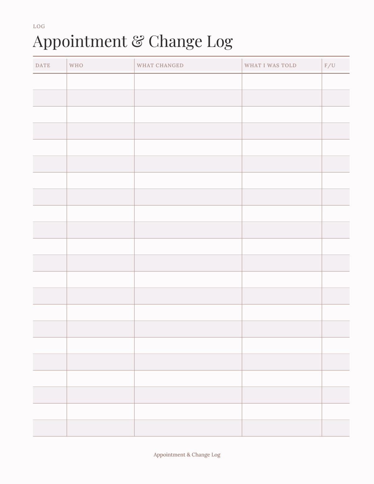 The Midlife & Menopause Tracker 2027 — sample page 3