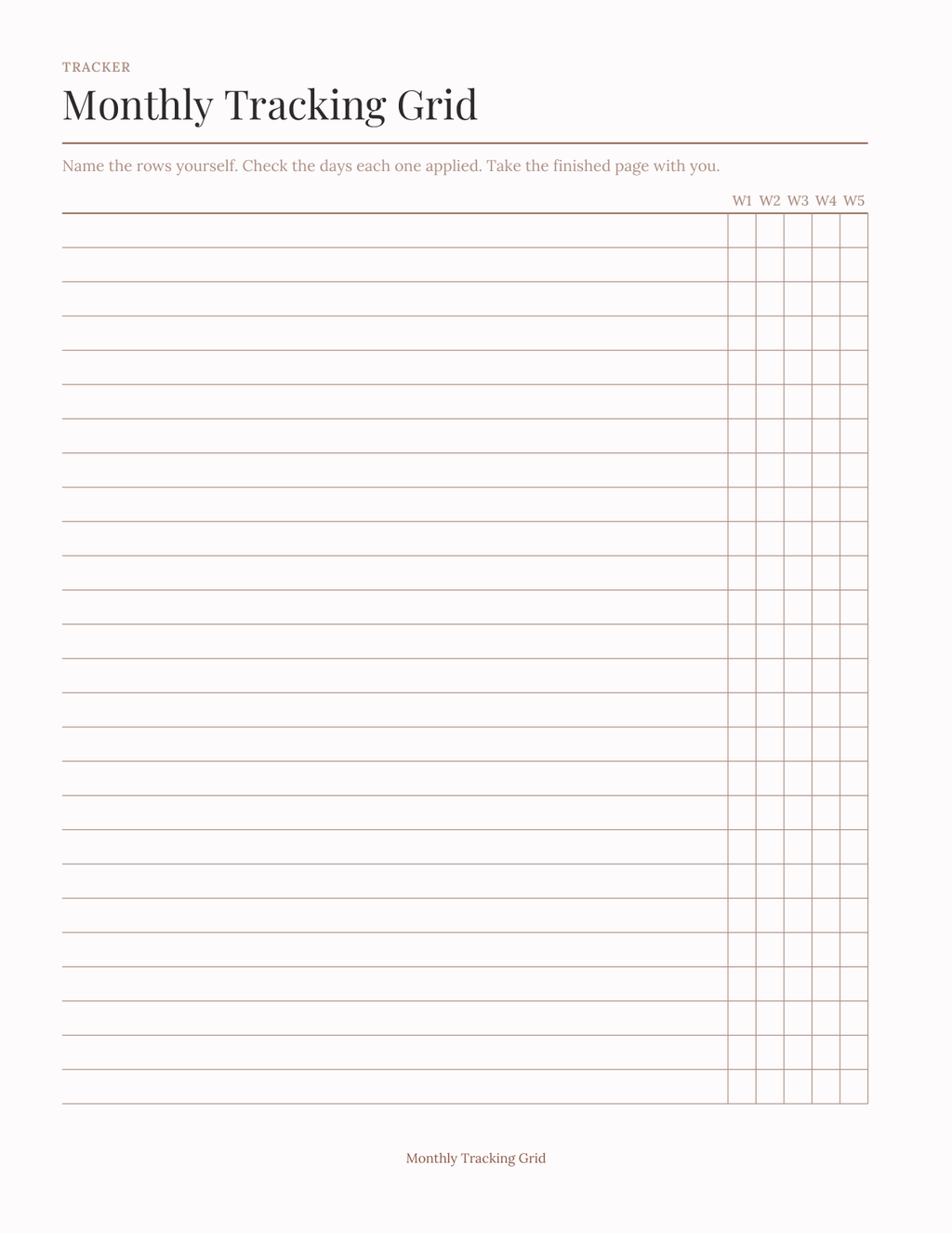 The Midlife & Menopause Tracker 2027 — sample page 4