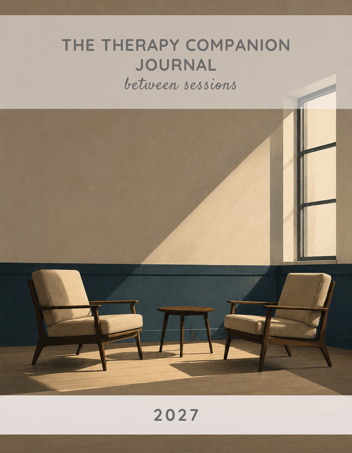 The Therapy Companion Journal 2027 cover