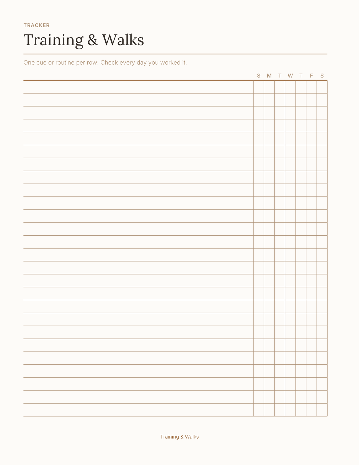 The Dog Owner's Planner 2027 — sample page 4