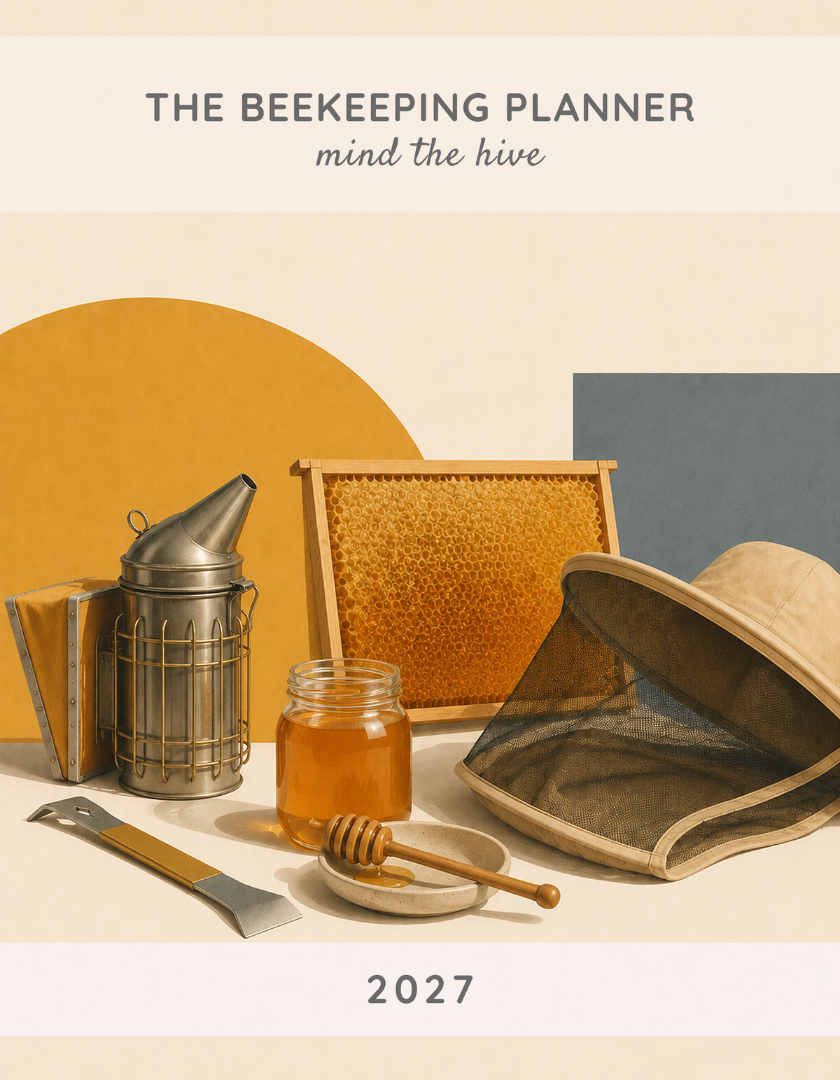 The Beekeeping Planner 2027 cover