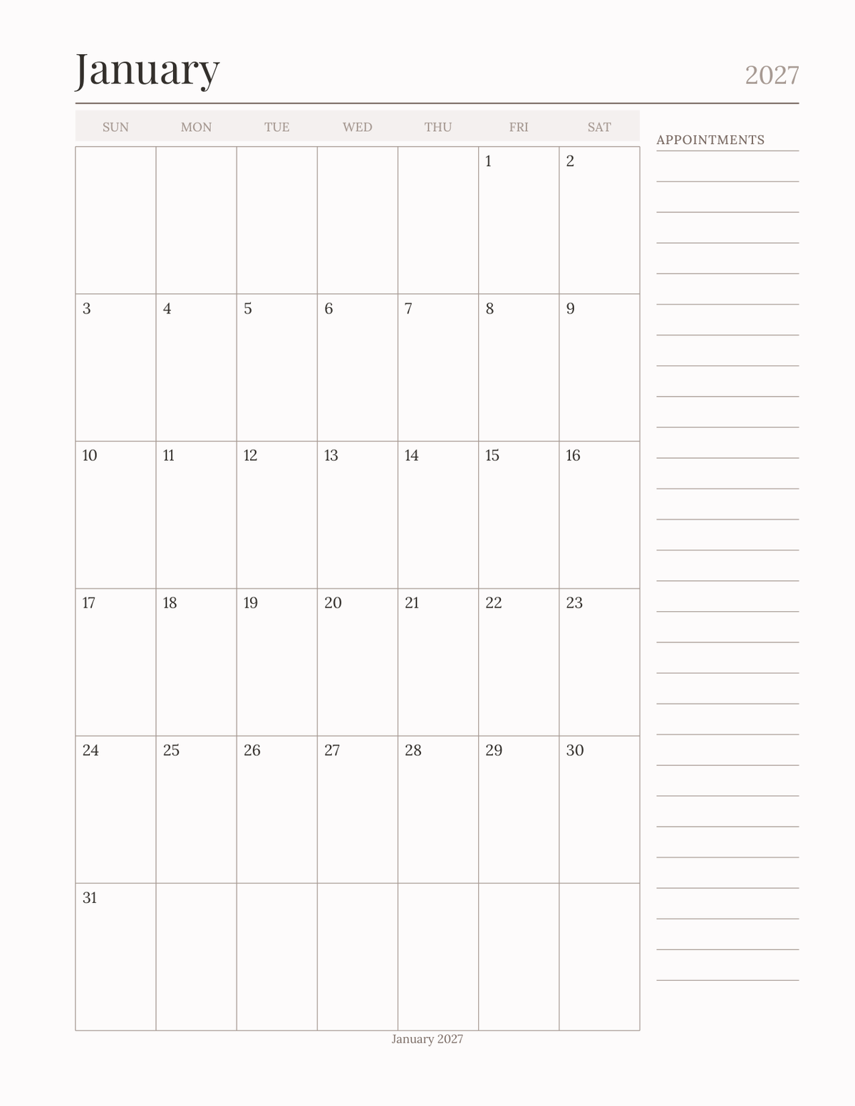 The Senior Pet Planner 2027 — sample page 5