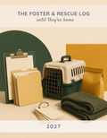 The Foster & Rescue Log 2027 cover