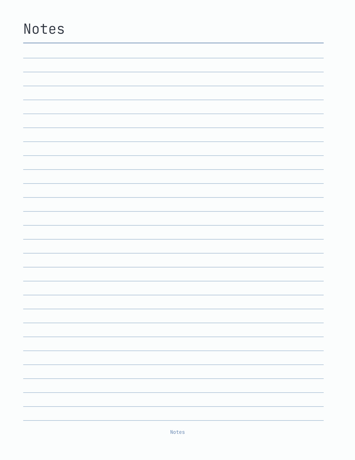 The Prompt Planner 2027 — sample page 8