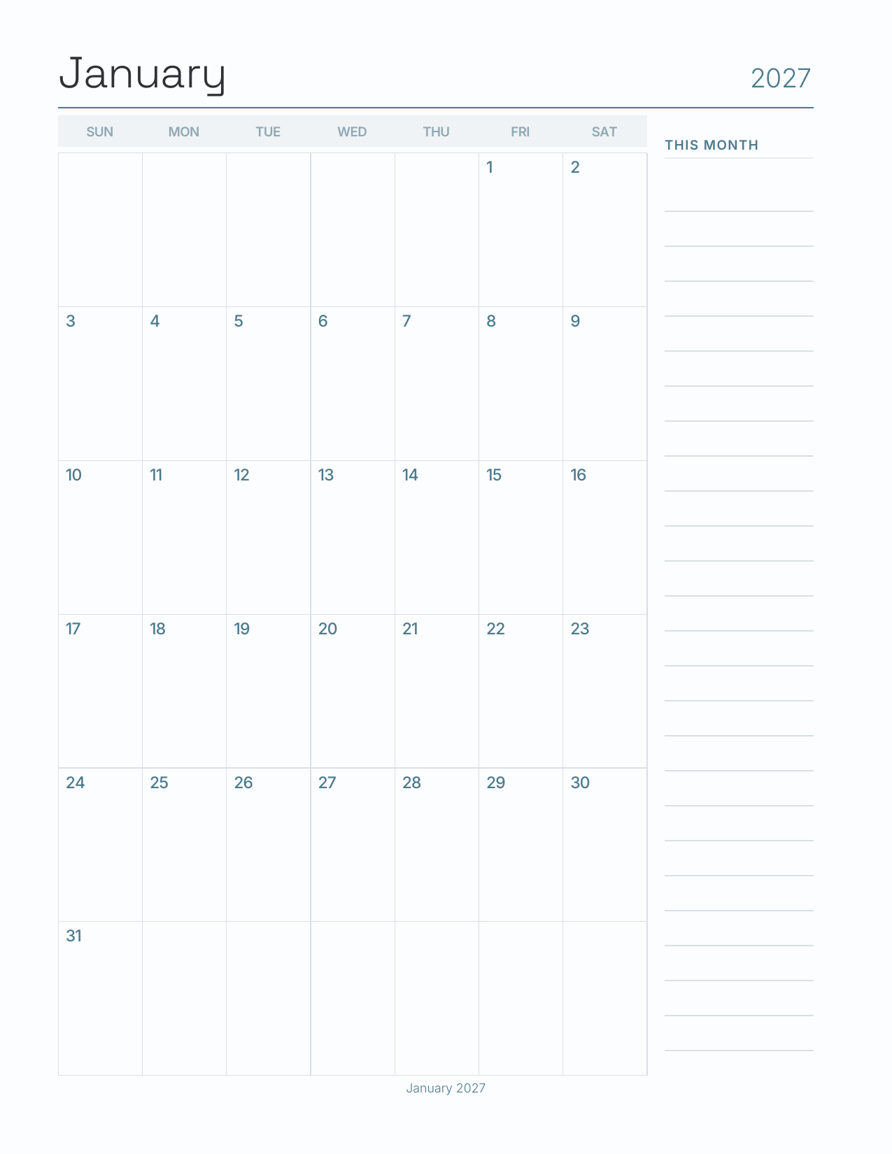Mac Shortcuts Planner 2027 — sample page 6