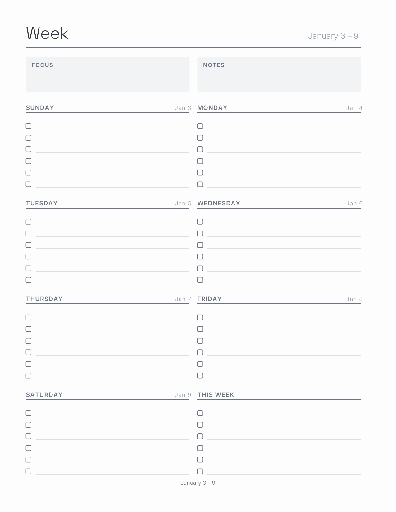 Windows Shortcuts Planner 2027 — sample page 6