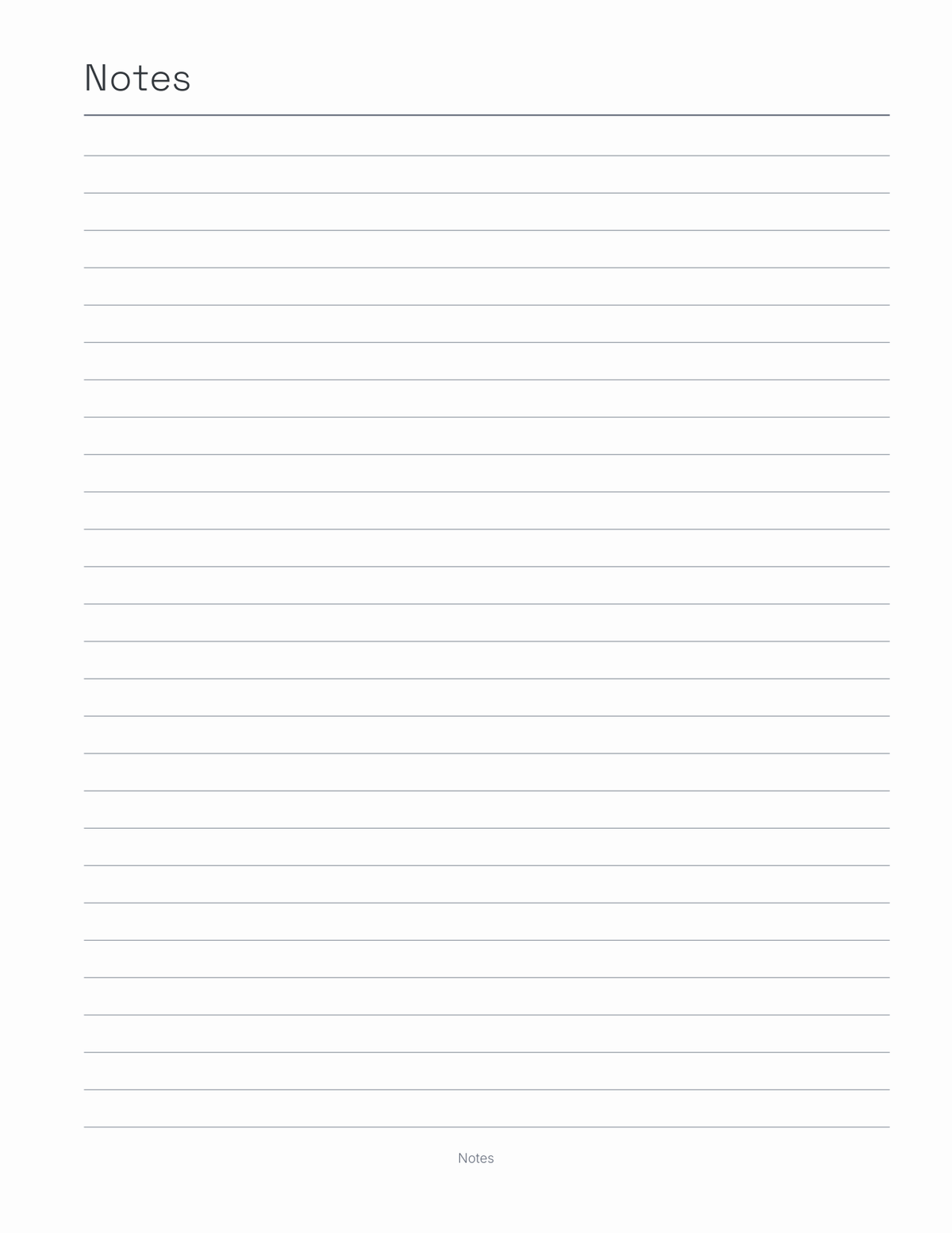 Control Key Shortcuts Planner 2027 — sample page 7