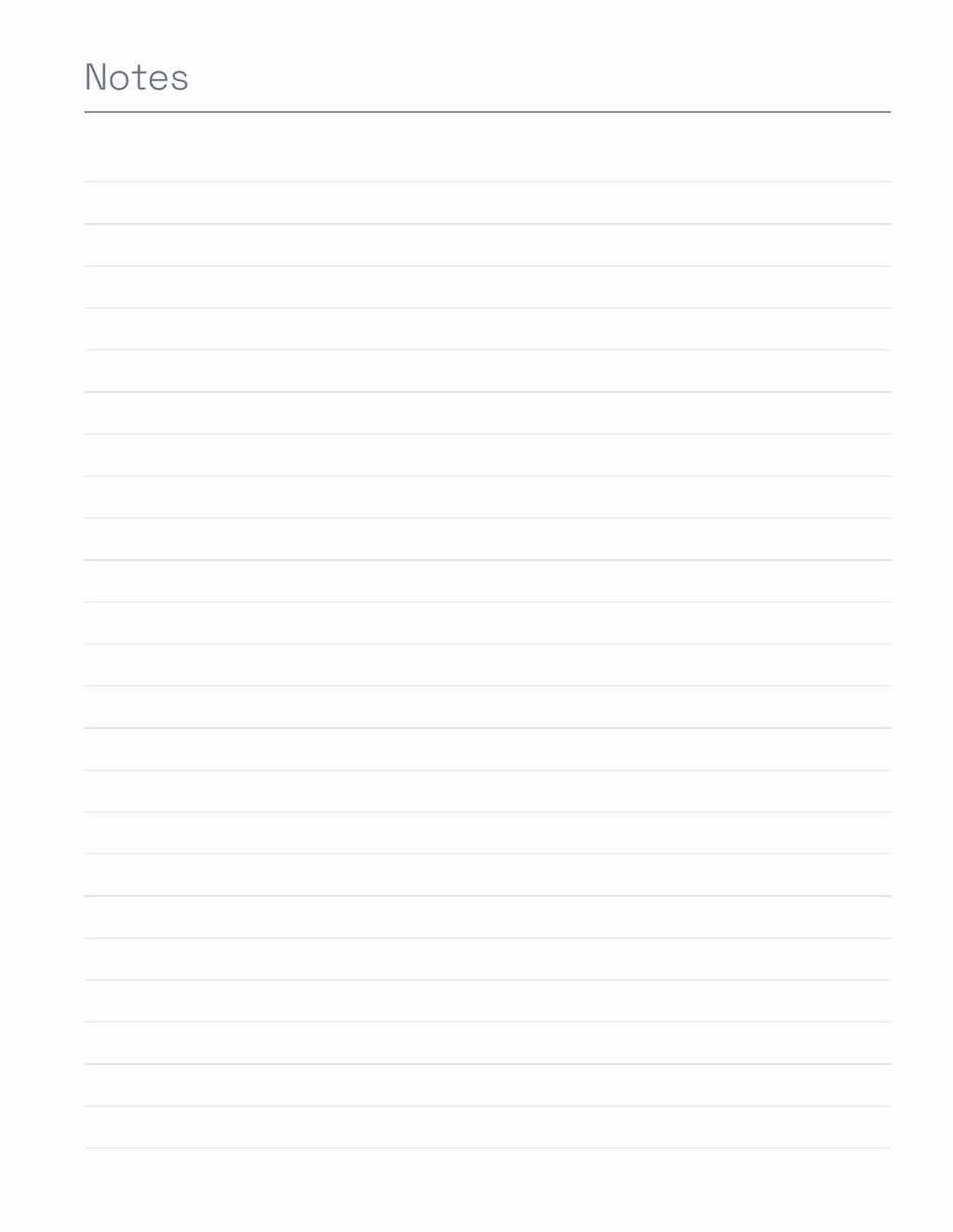 Windows Shortcuts Planner 2027 — sample page 7