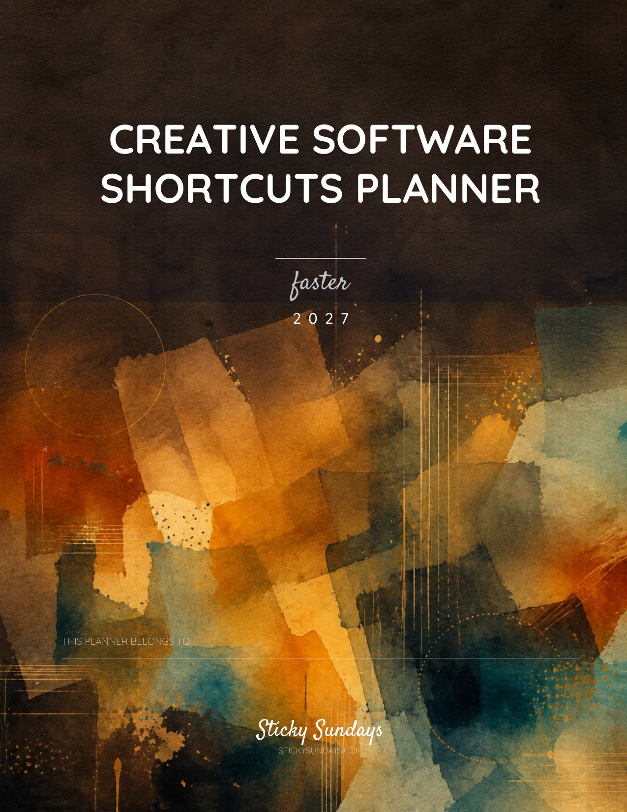 Creative Software Shortcuts Planner 2027 cover