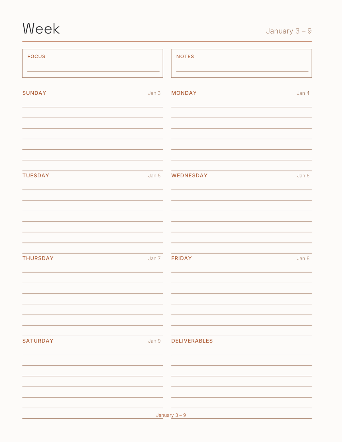 Creative Software Shortcuts Planner 2027 — sample page 6