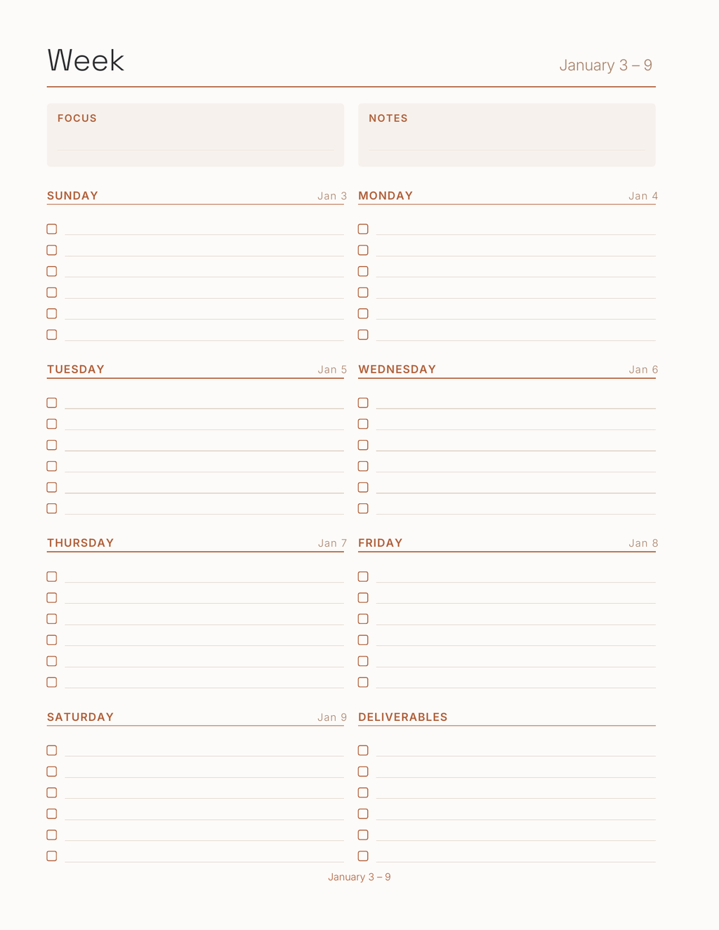 Creative Software Shortcuts Planner 2027 — sample page 6