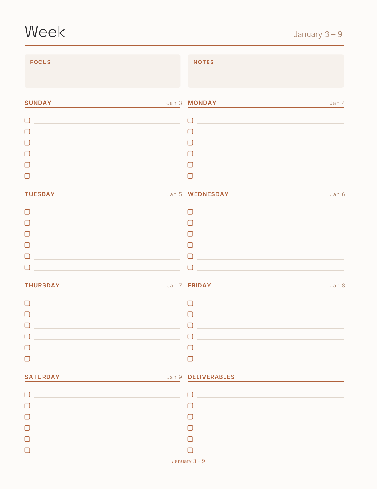 Creative Software Shortcuts Planner 2027 — sample page 6