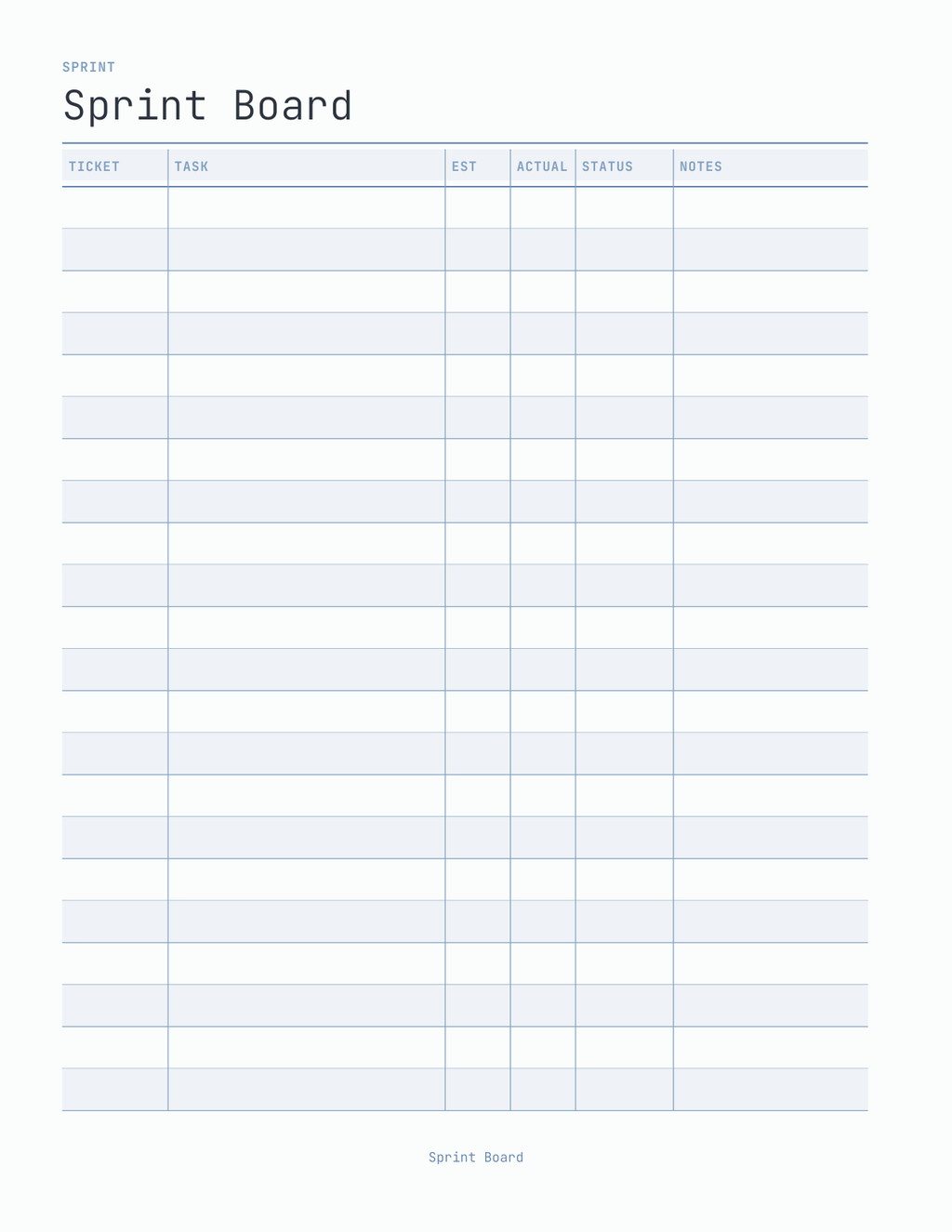 The Developer's Planner 2027 — sample page 4