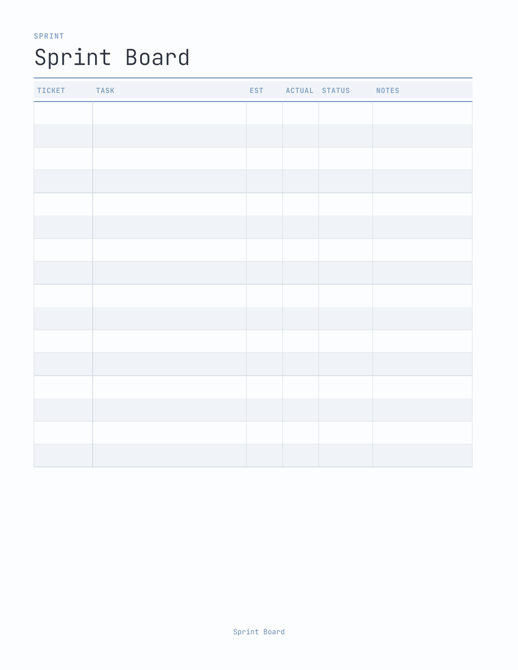 The Developer's Planner 2027 — sample page 4
