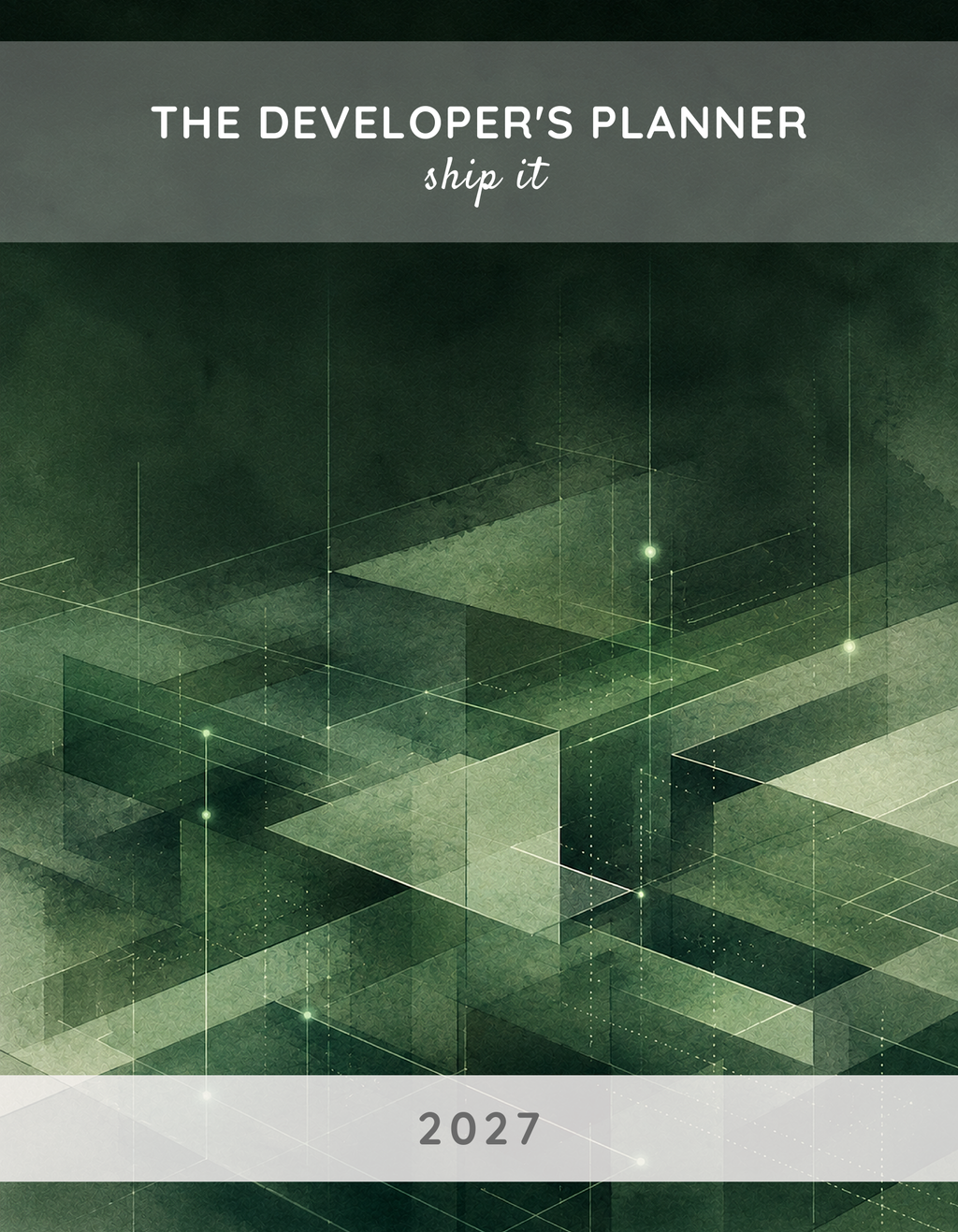 The Developer's Planner 2027 cover