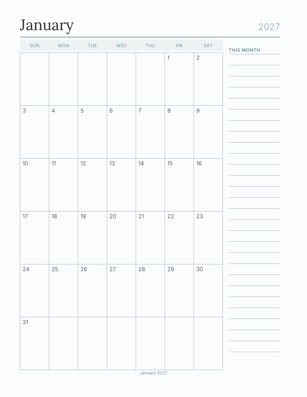 The Sewing & Quilting Planner 2027 — sample page 6