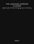 The Language Learning Planner 2027 front cover