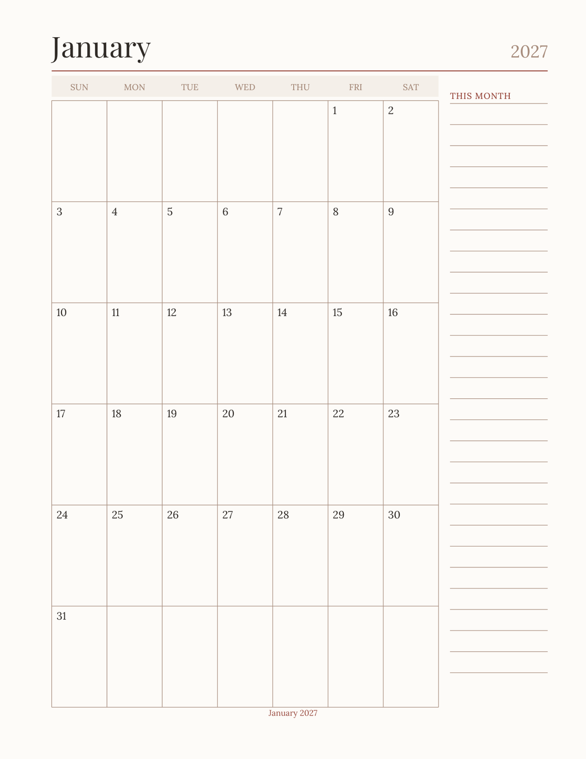 The Language Learning Planner 2027 — sample page 7