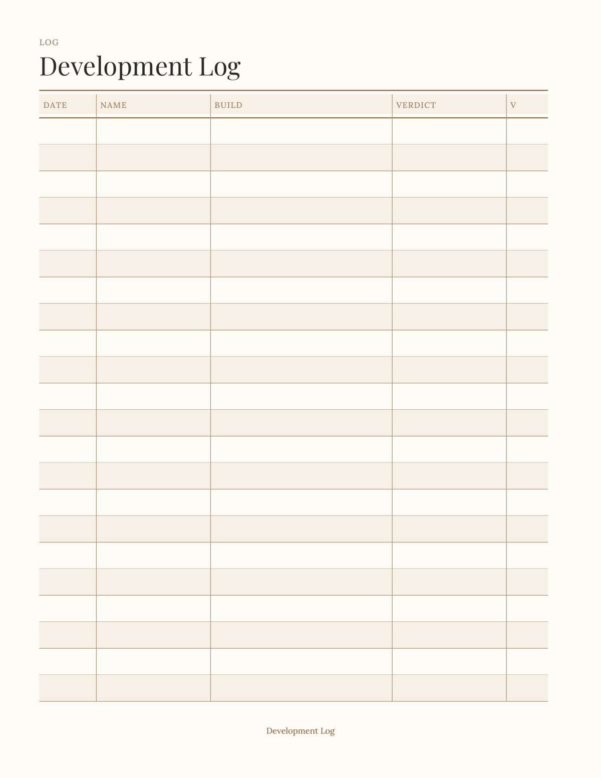 The Home Bar & Cocktail Planner 2027 — sample page 4