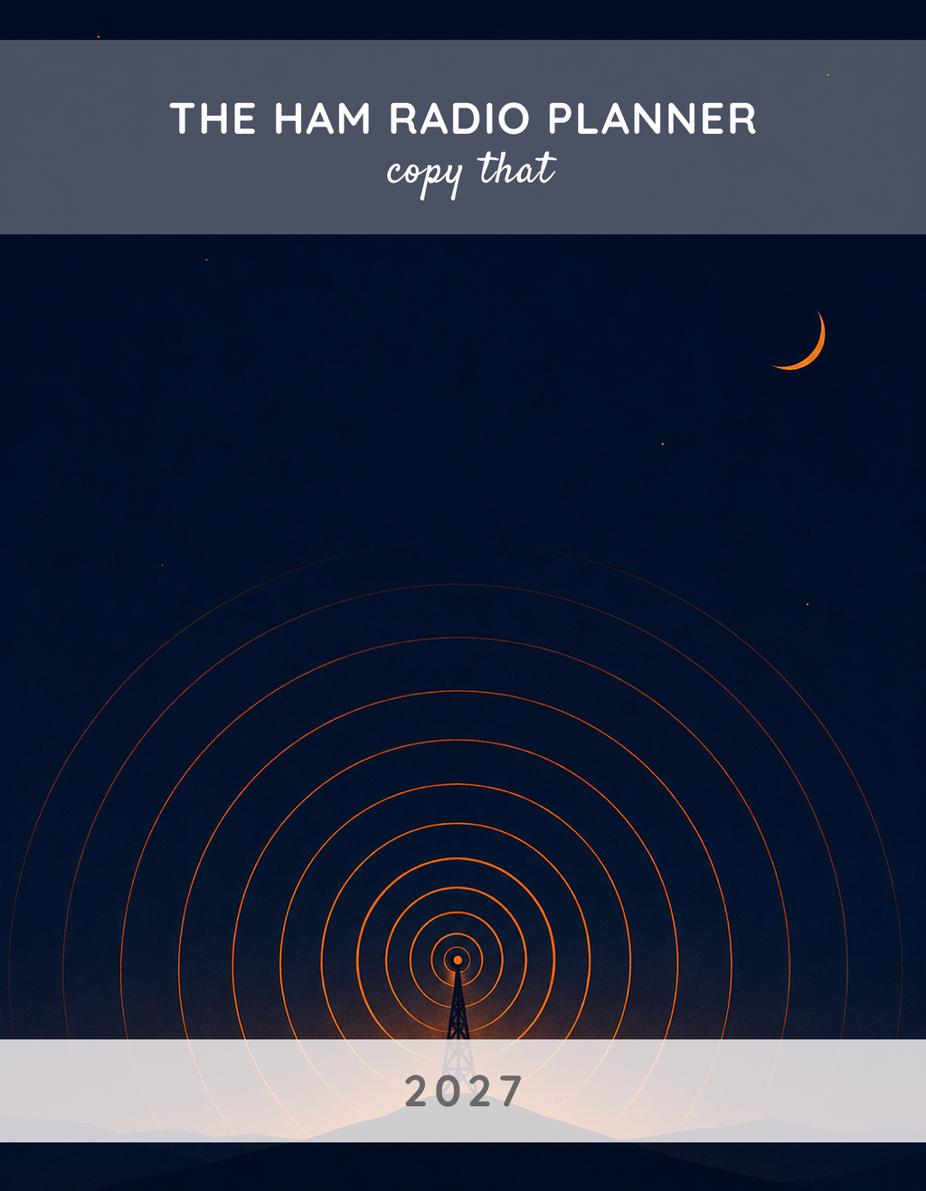 The Ham Radio Planner 2027 cover