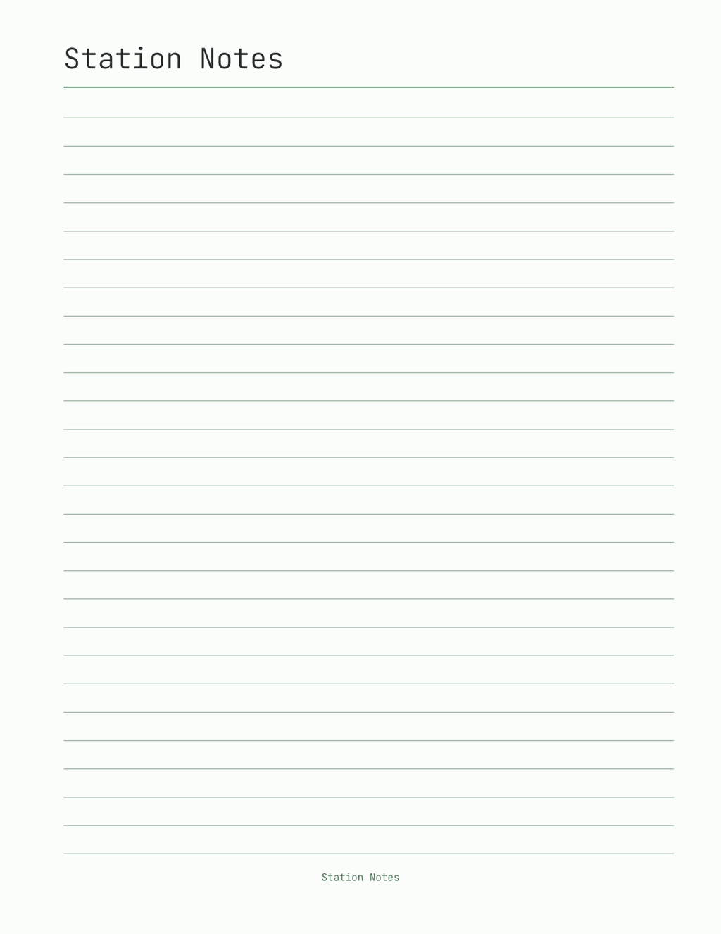 The Ham Radio Planner 2027 — sample page 7