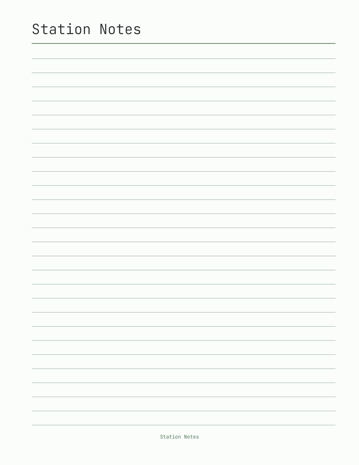 The Ham Radio Planner 2027 — sample page 7