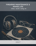 The Firearms Maintenance & Range Log 2027 cover