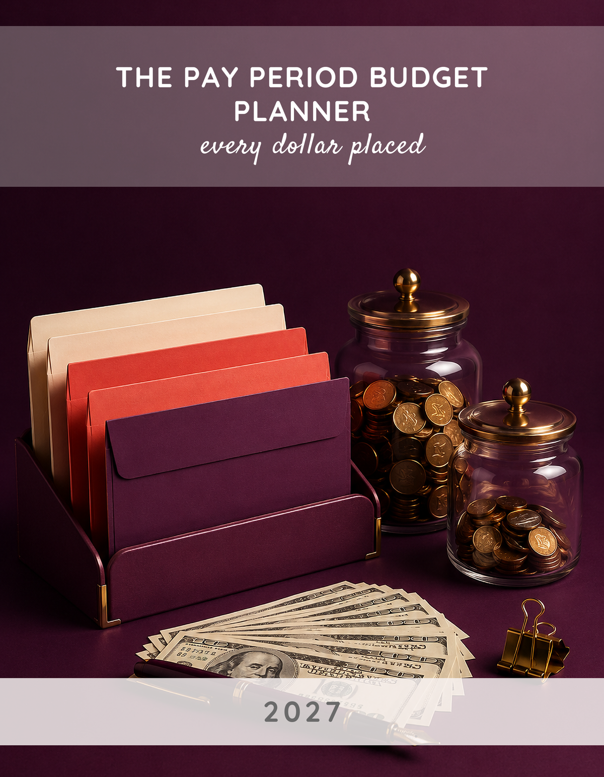 The Pay Period Budget Planner 2027 cover