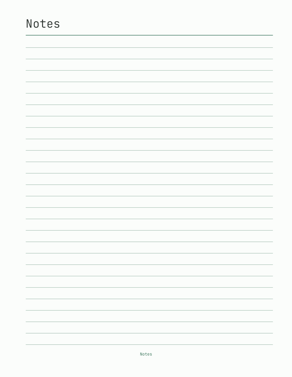 The Pay Period Budget Planner 2027 — sample page 7