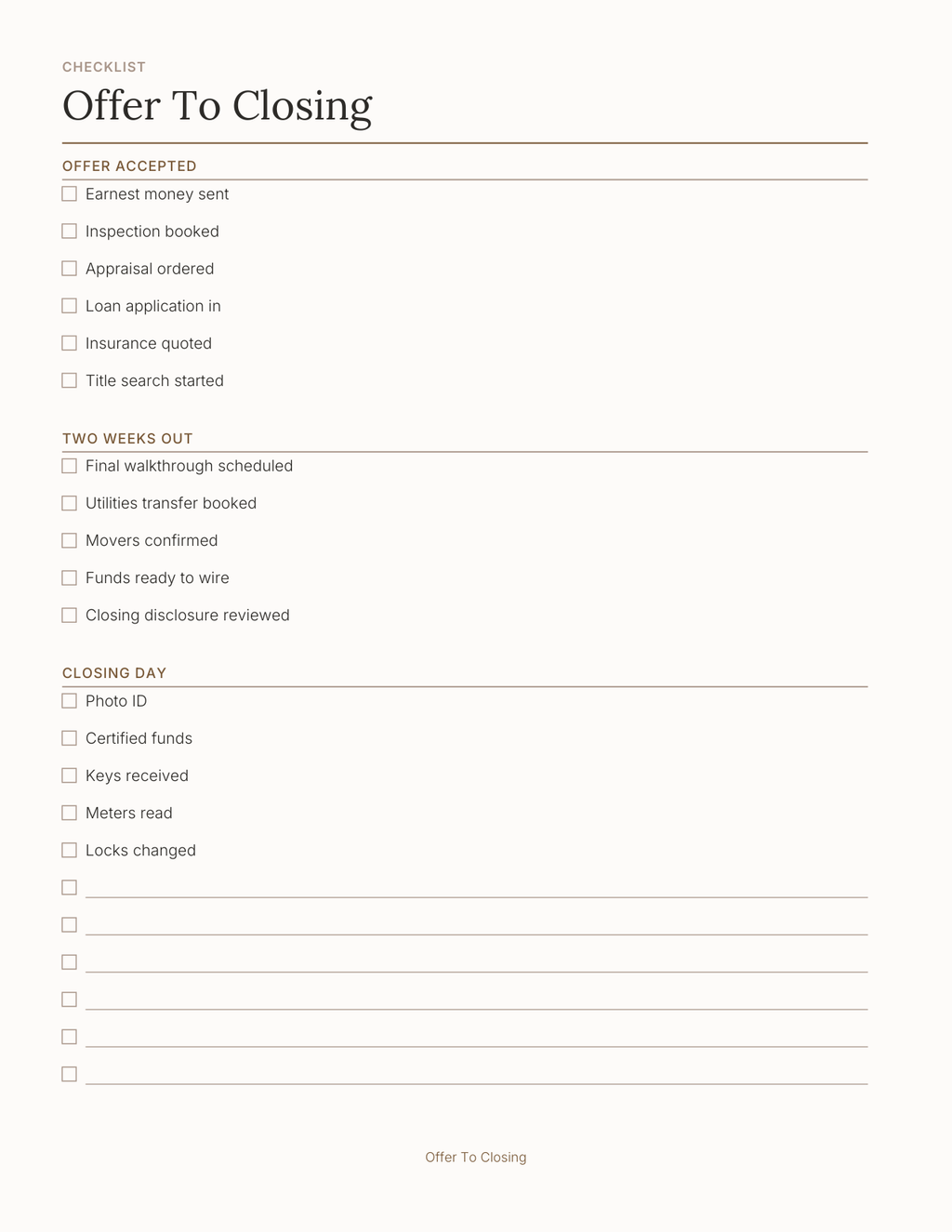 The Home Buying Planner 2027 — sample page 4