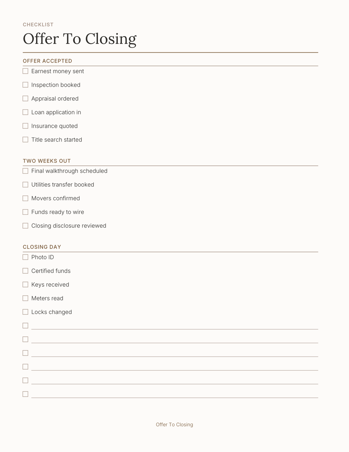 The Home Buying Planner 2027 — sample page 4