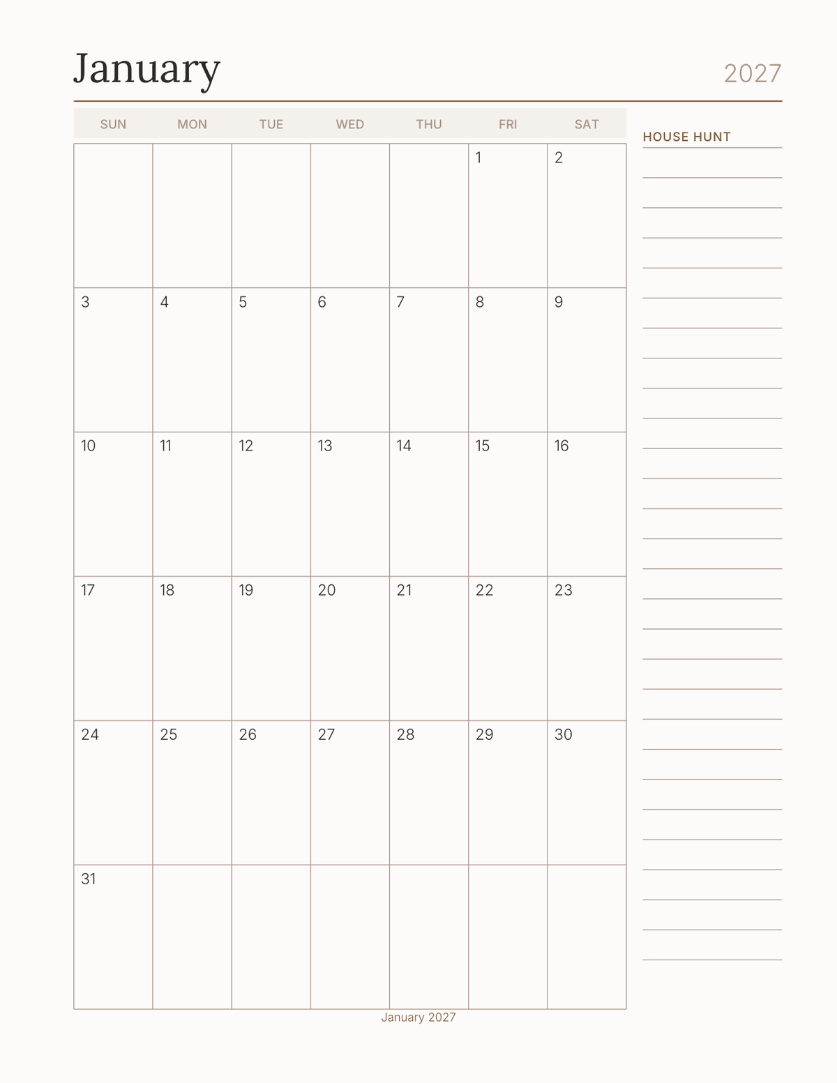 The Home Buying Planner 2027 — sample page 5